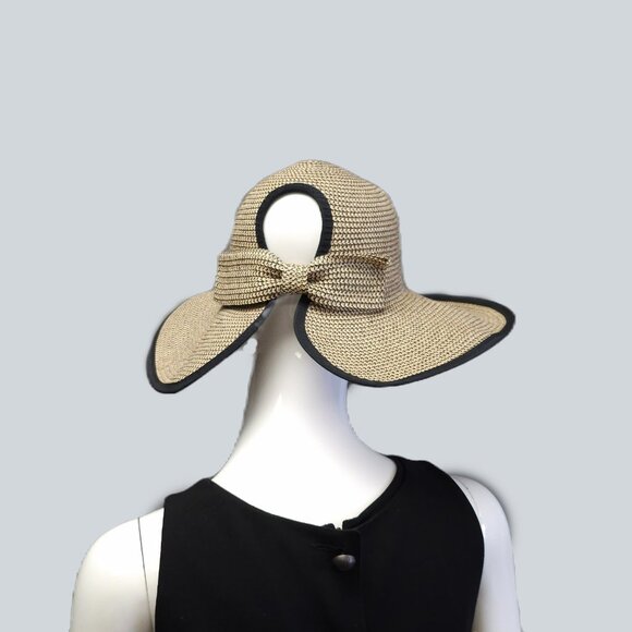 David and Young Straw Packable Sunhat - Picture 1 of 4